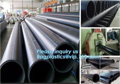 China HDPE WATER SUPPLY PIPE,PE PIPE,BLACK PIPE,WHITE PIPE,20mm to 1000mm hdpe pipe for water supply and irrigation,Plastic Pi for sale