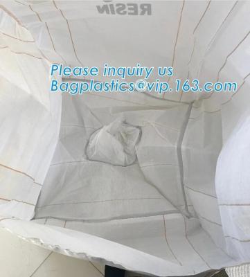 China ton jumbo bag for coal,one ton bulk bag,pp woven big bag,100% new polypropylene pp woven bulk bag big bags 1000kg jumbo for sale