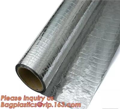 China Thermal Insulation Adhesive Woven Building Sarking,Woven Cloth with Aluminum Foil Heat Resistant Insulation Materialg for sale