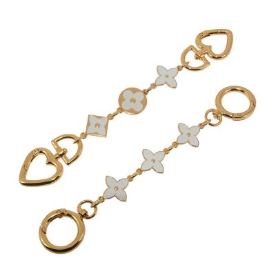 China Accessory Gold Chain Eco-Friendly Chain Purse Bag Plating Quality Metal Purse Strap With Clasps for sale