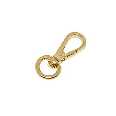 China Custom Made Zinc Alloy Spring Snap Clip Swivel Bag Strap Hook Metal Snap Hook For Bags for sale