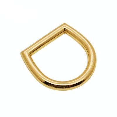 China Handbag accessories or other parts fashion colorful customized metal D-ring or zinc alloy D-ring for handbag for sale