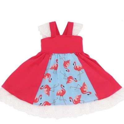 China Wholesale Breathable Girls Dress Up Dresses Hippokids Flamingo Dress Costume Baby Clothes for sale