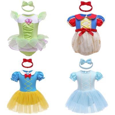 China Newborn Polyester Jumpsuits / Cotton Princess Inspired Romper Set RTS Baby Rompers Ready To Ship for sale