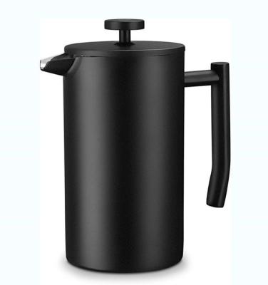 China Thermos Insulated French Press Food Grade Stainless Steel Coffee Pot for sale