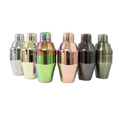 China 304 Acero inoxidable Cocktail Shaker Herramientas profesionales de barras de acero inoxidable para el servicio de bar en venta