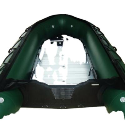 China Fishing Boat DSA550cm/5.5m Cheap PVC Fish Rowing Boat RIB Inflatable Boat Inflatable Boat Aluminum Floor for sale