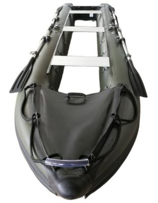 China Fly Fishing Kayak DKB487 Inflatable Boat CE Certification Luxurious Pontoon Boat Kayak Fishing Boat for sale