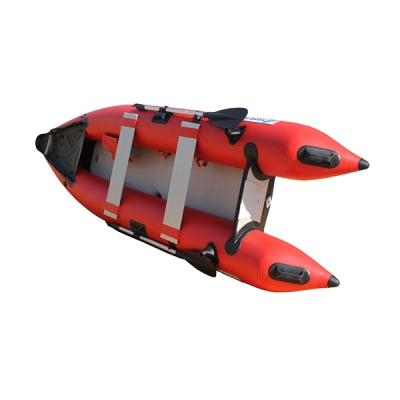 China Pilot Inflatable Pontoon Boat DSB/DKB470 Inflatable Raft Kayak Inflatable Floating Fishing Kayak for sale