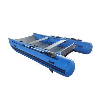 China fly fishing xiangda pontoon belly boat fishing boat inflatable speed boat for sale