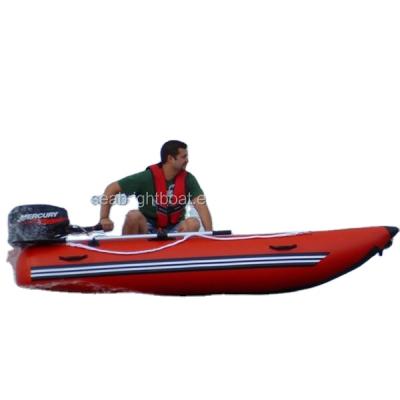 China High Quality PVC DCM330cm China Factory Speed ​​Boat Folding Inflatable Catamaran Boat for sale