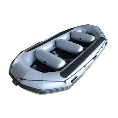 China PVC CE Certification And Heavy Duty PVC Hull Material River Haul Inflatable Rescue Boat For Sale for sale