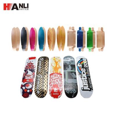 China Plastic Wholesale Skateboard Deck Heat Transfer Printing Film Heat Transfer Label for sale