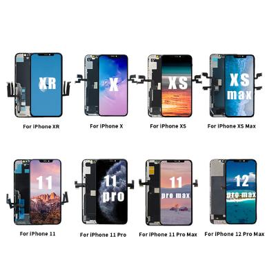 China TFT glass structure/YOUDA ready to ship original quality mobile phone lcd screen display for iPhone X/XR/XS/XS Max for sale