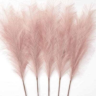 China Mall Faux Decoration 100cm Large Bundle Artificial Pampas Grass With Best Price for sale