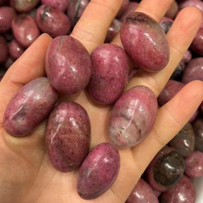 China China High Quality Natural Rhodonite Crystals Stone Tumbled Stones Gemstones Healing Stones Jewelry For Gift for sale