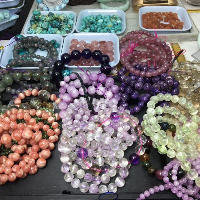 China Natural Types Feng Shui crystal bracelets and bangles Wholesale various of beads healing natural stone bracelet for woman or man for sale