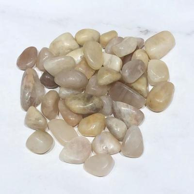 China China Wholesale Natural Blue Moonstone Stones Healing Stones Blue Moonstone Tumbled Stones For Gift Or Decoration for sale