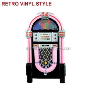 China MDF Wurlitzer Wooden Karaoke Digital Wooden Jukebox With Function BT CD USB SD MP3 Player for sale