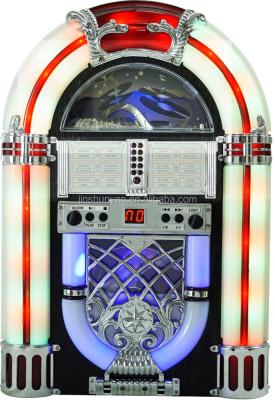 China Retro Small Jukebox USB CD Player, SD, MP3, BT funcitons JSY-04A-01 for sale