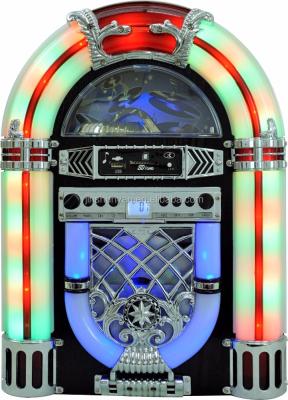 China Mini Jukebox Table CD Player USB, SD, MP3, JSY-04B-01 AUX. for sale