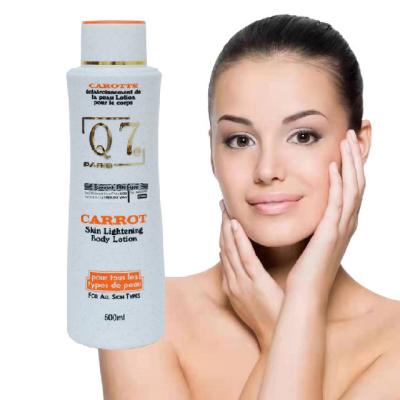 China Wholesale Skin Revitalizer Q7Paris Carrot Skin Lightening Body Lotion 500ml q7 body lotions carrots for sale