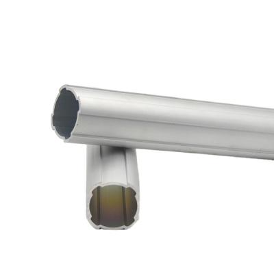 China Factory industrial wholesale! Aluminum Extrusion Curtain Rod Custom Profile Aluminum Curtain Rod 6061 / 6063 Material for sale