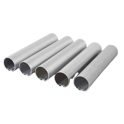 China High quality extrusion aluminum chevron! Custom Aluminum Extrusion Curtain Rod Profile Aluminum Pipe 6061 / 6063 Material for sale