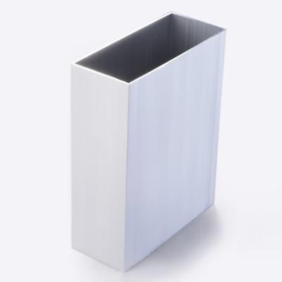 China Construction Aluminum Alloy High Quality Rectangular Pipe Profile Aluminum Aclidinium for sale