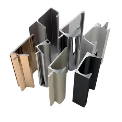 China door & Aluminum Window C Channel Profile For Kitchen Extrusion Furniture Alloy Profile for sale