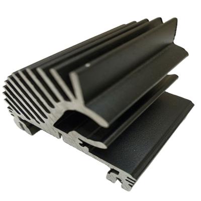 China Custom aluminum alloy extrusion radiator aclidinium aclidinium heatsink NC machining for sale