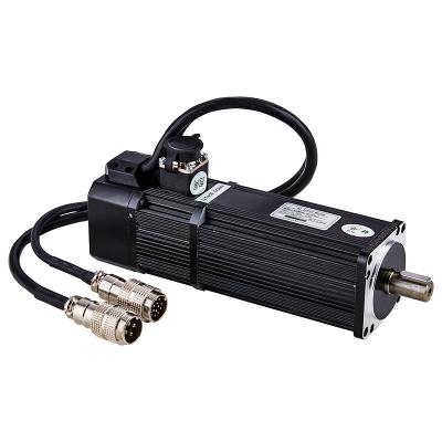 China 110mm 1200W 220V Drip Proof Three Phase AC Servo Motor With Driver for sale