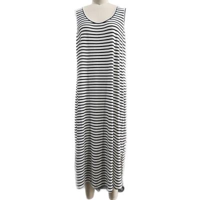 China Breathable Stripped Tank Top Dress for sale