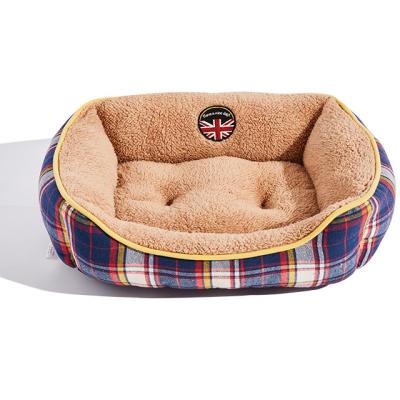 China Good Quality Travel Dog Bed House Floor Cat Comfortable Soft Warm Mat for sale