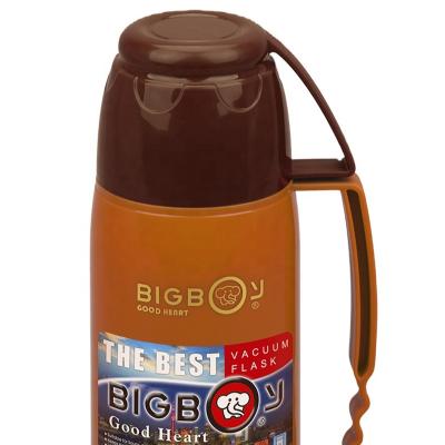 China BIGBOY brand vacuum flask plastic wrap refill bottle glass PORTABLE COFFEE JAR for sale