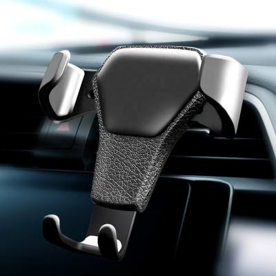 China Universal Gravity Car Holder For iPhone 12 11 XS x XR Xiaomi Phone Air Vent Clip Mount Cell Holder Mobile Smartphone GPS Support for sale