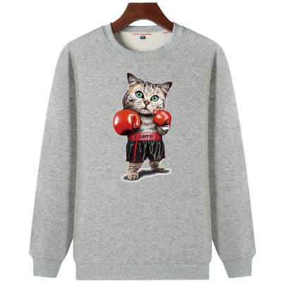 China Anti-wrinkle to trace custom factory direct sales men's sweater blouse printing long sleeve embroidery for sale