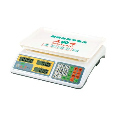 China acs electronic digital price calculation scale 33.5*23 cm for sale