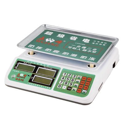 China electronic digital market acs price calculating weighing price scale 33.5*23 cm for sale