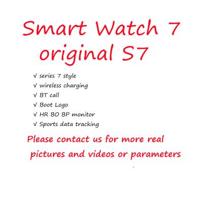 China 2022 Touch Screen S7 Series 7 Reloj Smart Watch W26 GW57 T200 T100 Waterproof Smart Watch Wireless Charging Smart Watch for sale