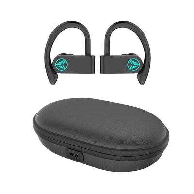 China Amazon Success A9 Pro Waterproof Noise Canceling Stereo Earbuds 5.0 TWS Ear Hook Headphones for sale