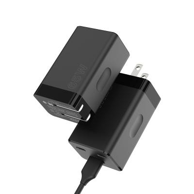 China Gan 65W01 Wall Charger One Laptop/Type-C Smart Phone/Computer Plug/Protection US/EU/UK Wall Charger For Mobile Phone Fast Charging for sale