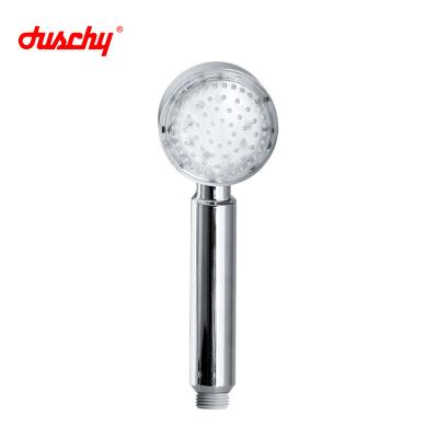 China Without Diverter High Pressure Detachable Duschy Kitchen Bathroom Handheld Showerhead Full Chrome Plated for sale