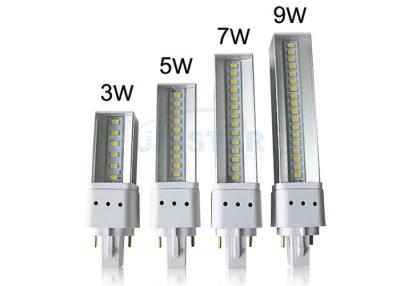 China Ce RoHs Erkend PLC Samsung 5630 SMD LEIDENE G24 Lamplicht, 9W 4pins de Hoek van de 120 Graadmening Te koop