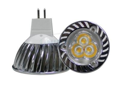 中国 3W AC/DC12V の冷たく白い省エネの高性能屋内 MR16 LED は商業照明をスポットライトで照らします 販売のため