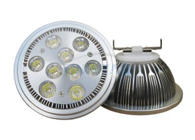 중국 G53 GU10 E27 9W LED AR111 램프, 100lm/W, 보장 3 년을 가진 5000Hrs Φ111 x H67mm 판매용