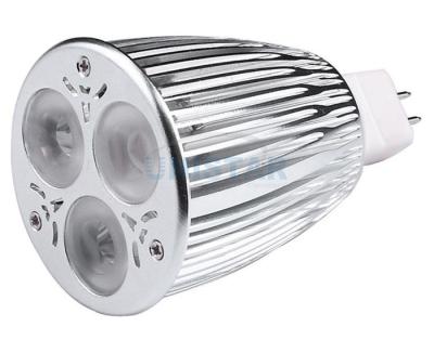 China Low Voltage High Power GU10 LED Spotlight 6W , MR16 Base 50000hrs Life Span for sale