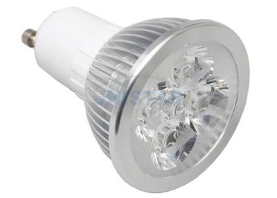 China Aluminum High Power 4W Brightest Led GU10 Spotlight Bulb 50 - 60HZ With Long Lifespan for sale