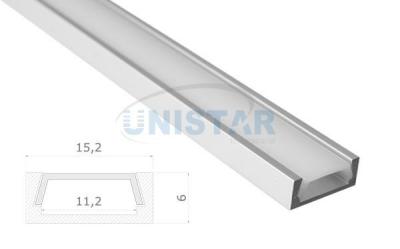 China Perfil flexible del soporte de la superficie de la serie de MICRO-ALU/difícilmente del LED de aluminio de tira de la luz en venta