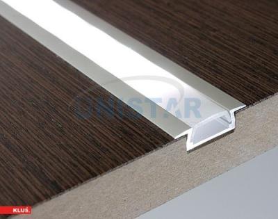 China Las series de MICRO-K limpian la vivienda del perfil con un chorro de agua de la tira del aluminio LED del soporte para las tiras ligeras flexibles del LED en venta